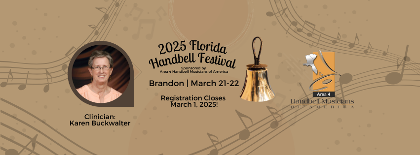 Register Now for 2025 Florida Handbell Festival